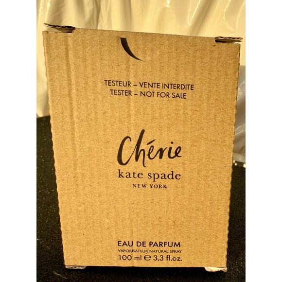 Kate Spade New York Chérie Eau De Parfum 100ml 3.3 Fl Oz. Tester never used - Picture 2 of 4